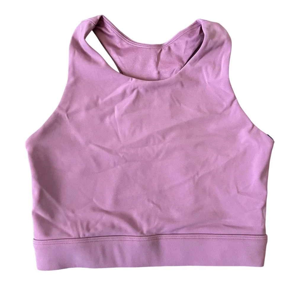 Foray Golf Sport Longline Fashion Bra Size XS Pink Purple Orchid Mist Activewear